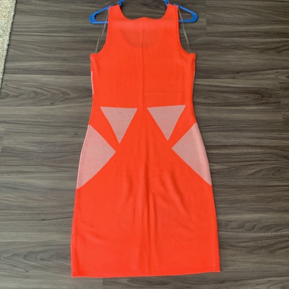 Women’s Small Gianni Bini Neon Pink Dress - Picture 5 of 5